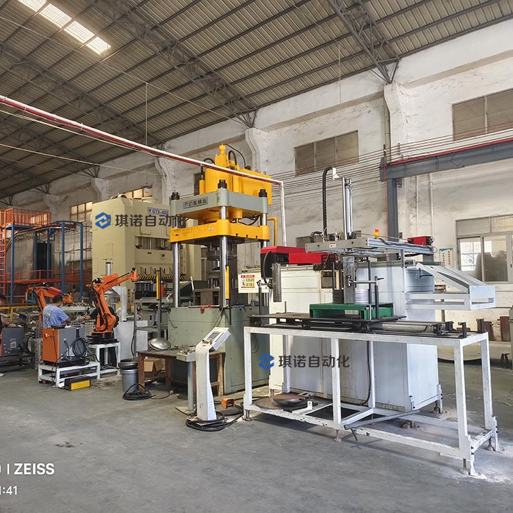 熱水器封頭拉伸自動化生產(chǎn)線